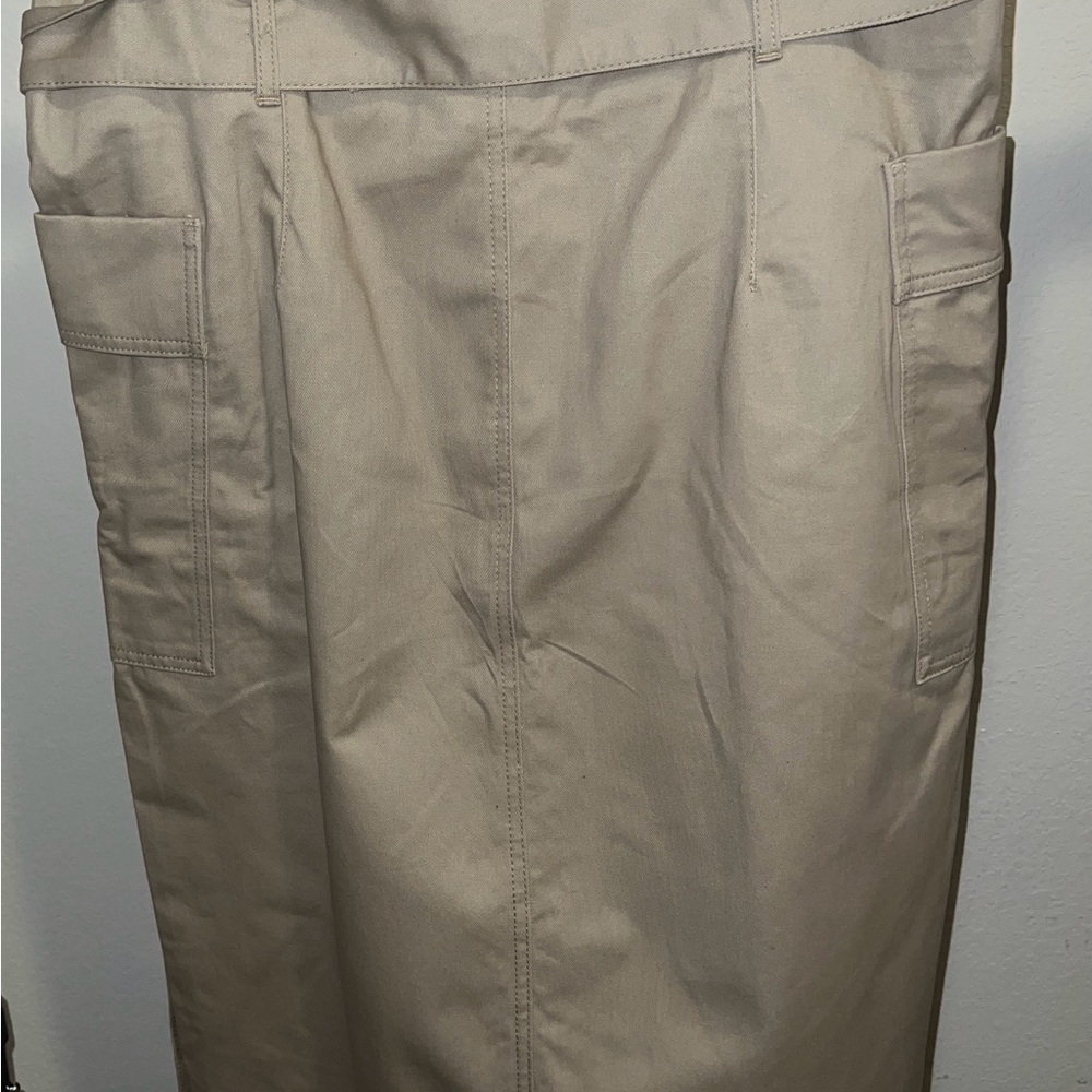 H&M Beige Utility Skirt